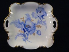 Hutschenreuther Selb schöne Kuchenplatte Gebäckteller Schale 31 cm x 28 cm