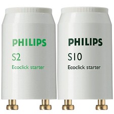 PHILIPS Starter S2 S10 Starter für Leuchtstofflampe Neonlampen Neonröhren Weiß