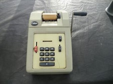 Mechanische Odhner Rechenmaschine funktionstüchtig Made in Schweden Sammlerstück