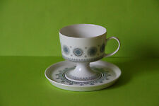 Rosenthal Composition Eisblume Kaffeetasse mit Untertasse Tasse Untere Gedeck