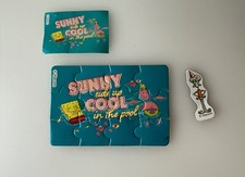 Mini Puzzle + Magnet Spongebob