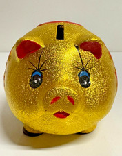 Sparschwein Goldene Spardose