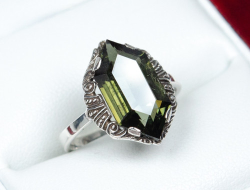 800 silber antiker art deco - silber,