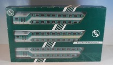 Sachsenmodelle Spur H0 Nr. 14014 Doppelstockwagen 3-teilig DB KKK NEM OVP #9363