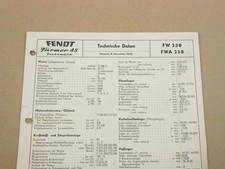 Fendt Farmer 4S Turbo FW 258