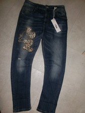 Sexy Woman Jeanshose Blau Mickey Maus  Gr.S Neu