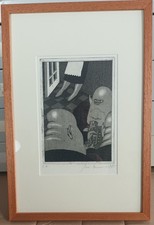 Uwe Bremer: Orig.-Radierung