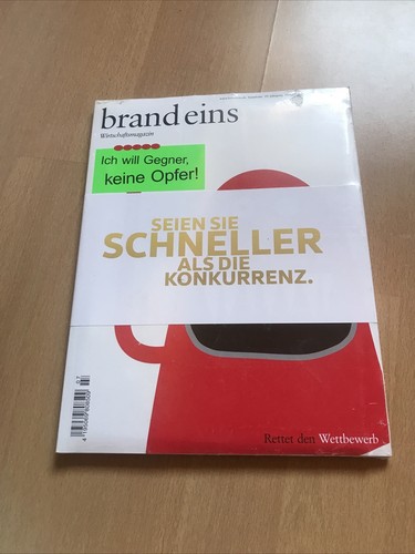 Brand eins heft 2017 - eins,