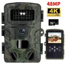 Wildkamera 58MP 2.7K Jagdkamera Bewegungsmelder Fotofalle Nachtsicht +SD Karte