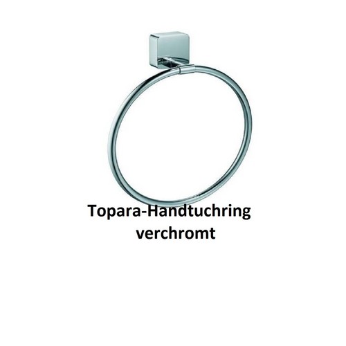 Handtuchring topara verchromt - handtuchring,