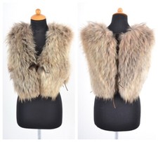 A4875 FUCHS WESTE FUCHSFELL WESTE ECHT PELZ PELZJACKE - REAL FOX FUR VEST