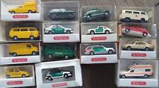 Wiking  Modellautos Post, Polizei, Krankenwagen, Feuerwehr, Taxi PKW 1 :87 H0
