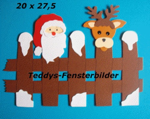 Teddys fensterbilder 753 - teddys,