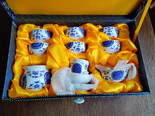 Chinesisches teeservice - chinesisches,