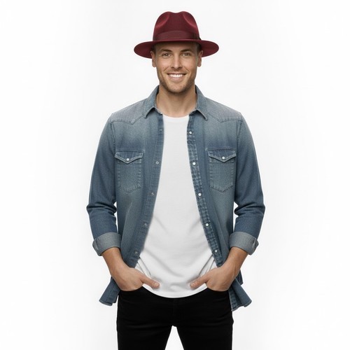 Herren wolle trilby hut filz - herren,
