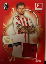 Match Attax 2025 2026 Bundesliga Relic Trikotkarte JR-LK Kübler 13/250 Freiburg