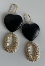 Handgefertigte Ohrringe Bronze