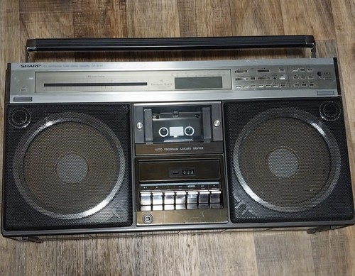 Sharp 9595 ghettoblaster - sharp,