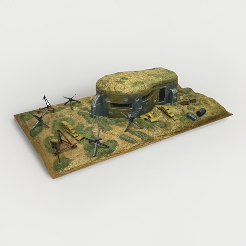 Italeri 6070 scale - 6070, bunker