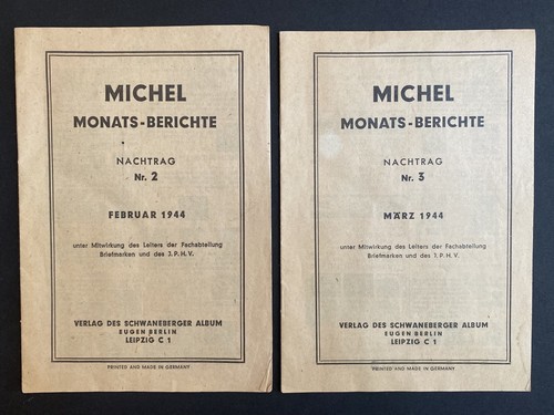 Heft michel monatsberichte - heft:,
