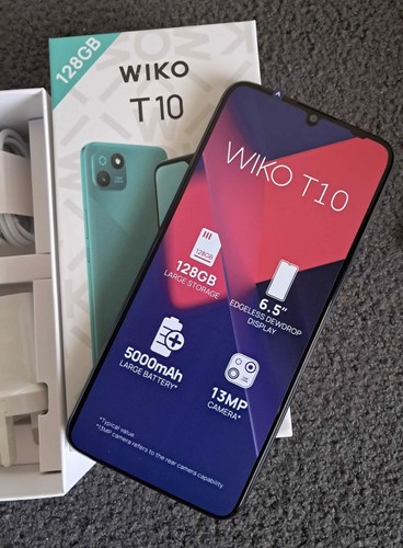 Wiko t10 smartphone - smartphone, 128gb