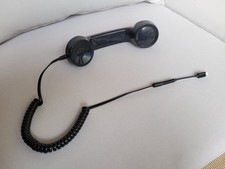 Retro Telefonhörer schwarz für Smartphone USB-C + Klinke