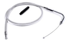 Gaszug Edelstahl für Harley