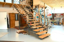 8mm Stahlwinkel für Treppenbau  Podest Regall Werkbank Bauwinkel Montagewinkel