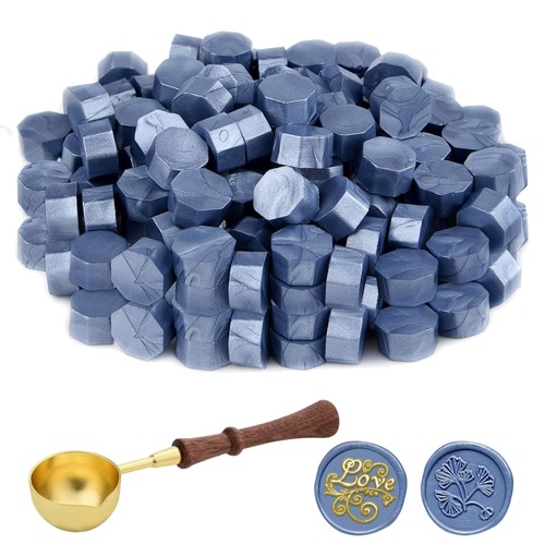 Siegelwachs set blau 100 - siegelwachs,