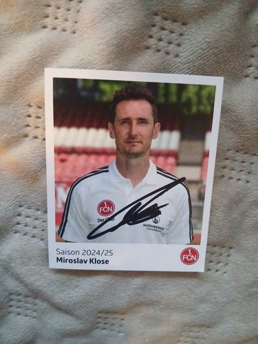 Panini sticker signiert - panini,