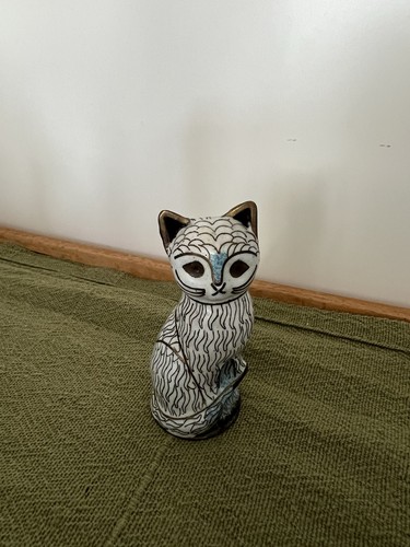 Vintage 1960er cloisonne katze - vintage,
