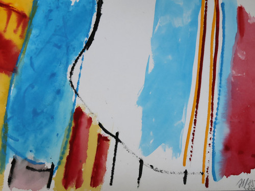 Lehmphul gouache malerei kunst - gouache,