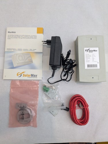 Solarmax maxweb datenlogger - maxweb,