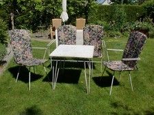Gartenmöbel - Garnitur - Eisen original 60er/70erJahre ...? Vintage Look...