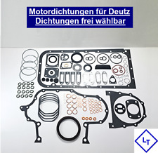 Motordichtungen Deutz Motoren