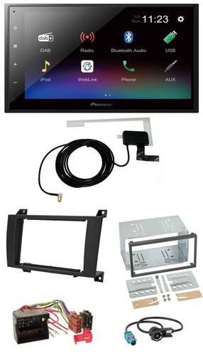 Pioneer dab mp3 bluetooth 2din - pioneer,