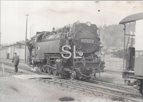 Foto ddr eisenbahn dampflok - eisenbahn,