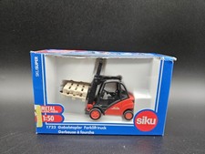 Siku 1722 Linde Gabelstapler rot  1:50 Stapler NEU in OVP defekt