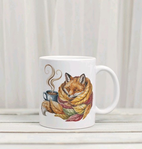 Cozy fuchs fox design mug - fuchs,