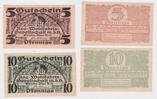 2 Banknotes Emergency Money