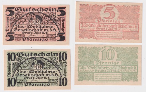Banknoten notgeld grube ilse - grube,