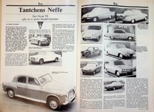 Oldtimer Markt 1361) Modellreport Rover P6 - ein interessanter Bericht auf 10 Se