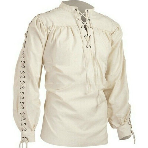 Herren mittelalter hemd pirate - herren,
