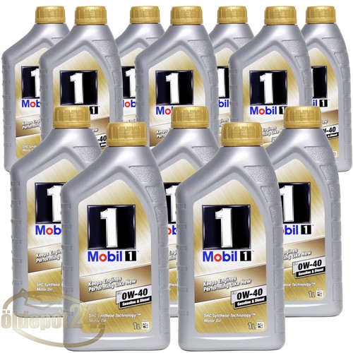Mobil 40 12x1 liter - 0w-40,
