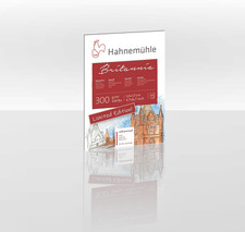 Aquarellblock Britannia  matt  300 g/m²  25 Blatt  Limited Edition (12 x 17 cm)