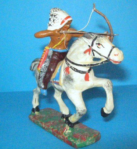Indianer auf pferd - auf,
