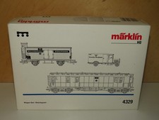 H0 Märklin 4329 Wagenset "Reichspost" LKW fehlt  Neuwewrtig OVP  9767