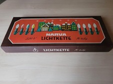 Ostalgie-DDR-Narva-Lichterkette-16teilig,kurzschaftig Weihnachtsbaumbeleuchtung
