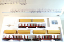 Märklin H0 4516 Wagen-Set Holztransport 3 tlg. der DB in OVP BH1371