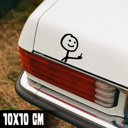 Auto aufkleber fuck you meme - auto,